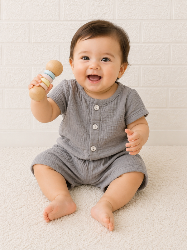 Crinkled Muslin Co-ordset