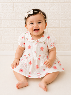Crinkled Muslin Frocks