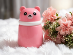 Blush Bear Baby Powder Puff