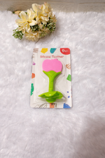 ChewBloom Silicone Teether Collection (0M+) – Soft, Safe & Soothing