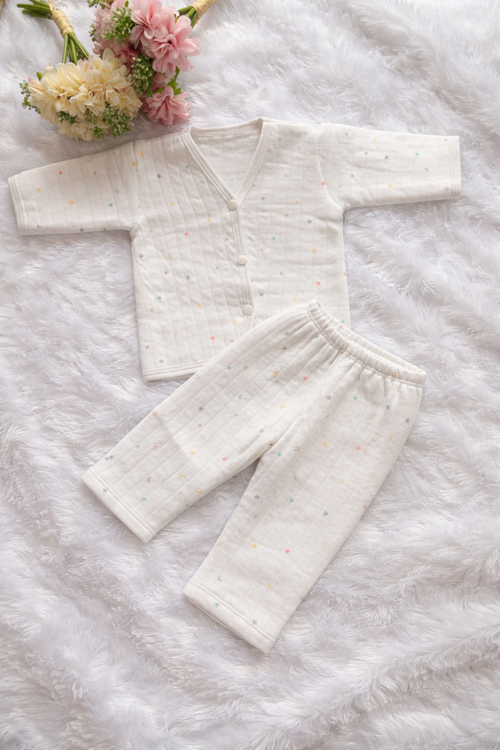 StarSnuggle Winter Baby Jacket Set – Quilted Warm Co-ord Outfit