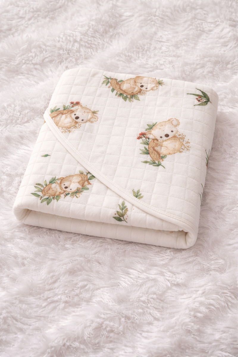 KozyKoala Hooded Baby Towel – Soft & Gentle Comfort
